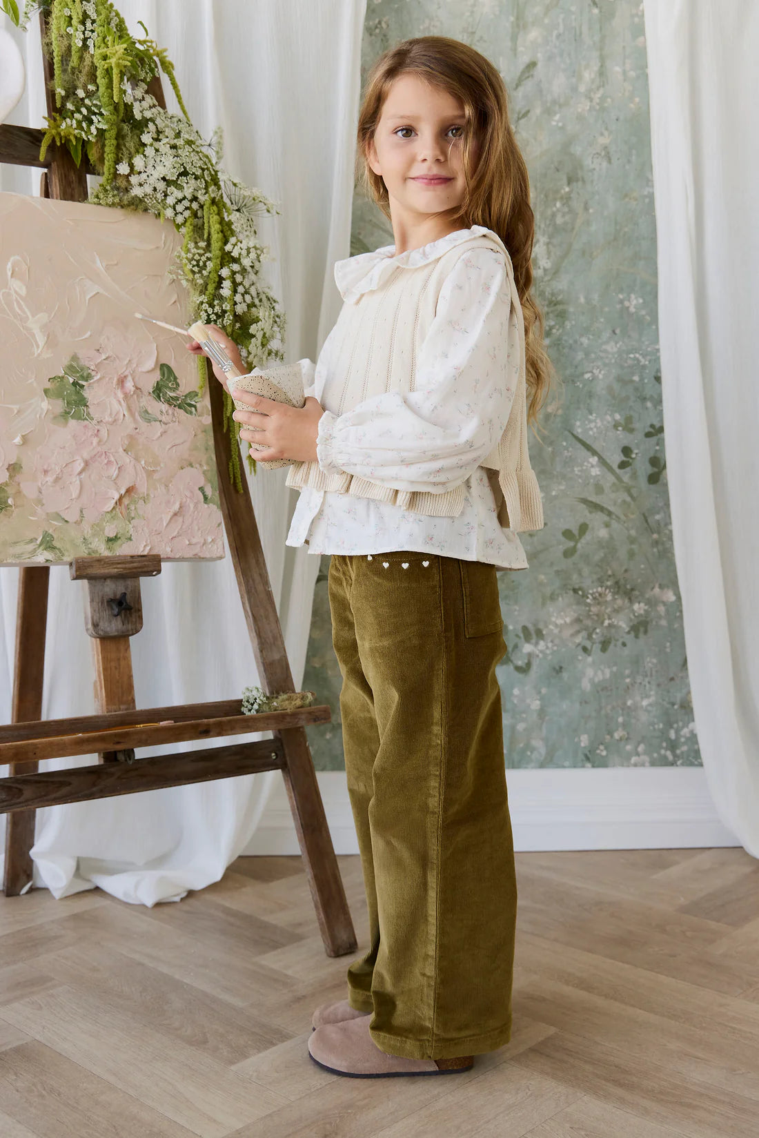 Antonia Top - Vanilla | Jamie Kay