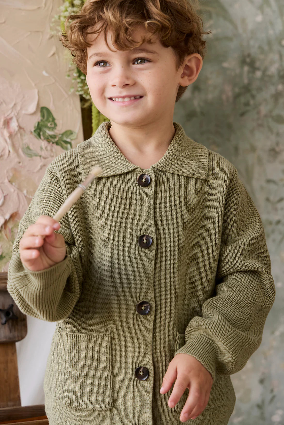 Hendrick Knit Jacket - Backyard | Jamie Kay