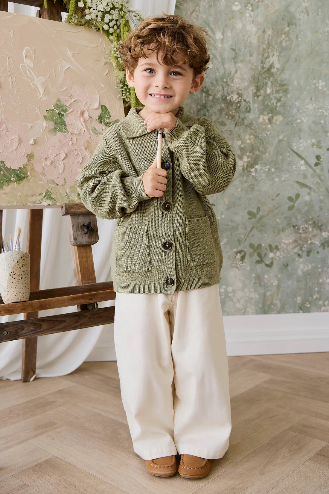 Hendrick Knit Jacket - Backyard | Jamie Kay