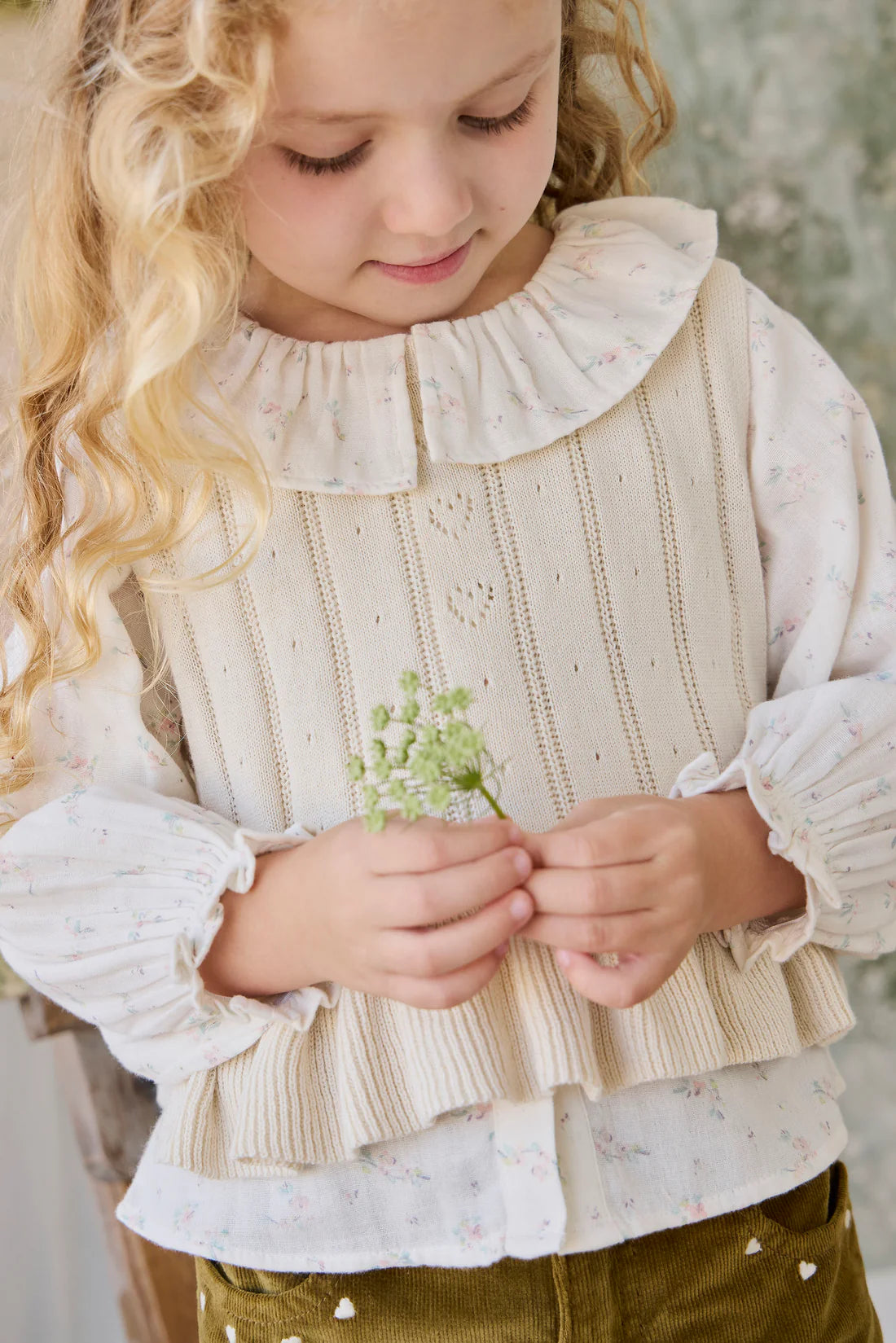 Antonia Top - Vanilla | Jamie Kay