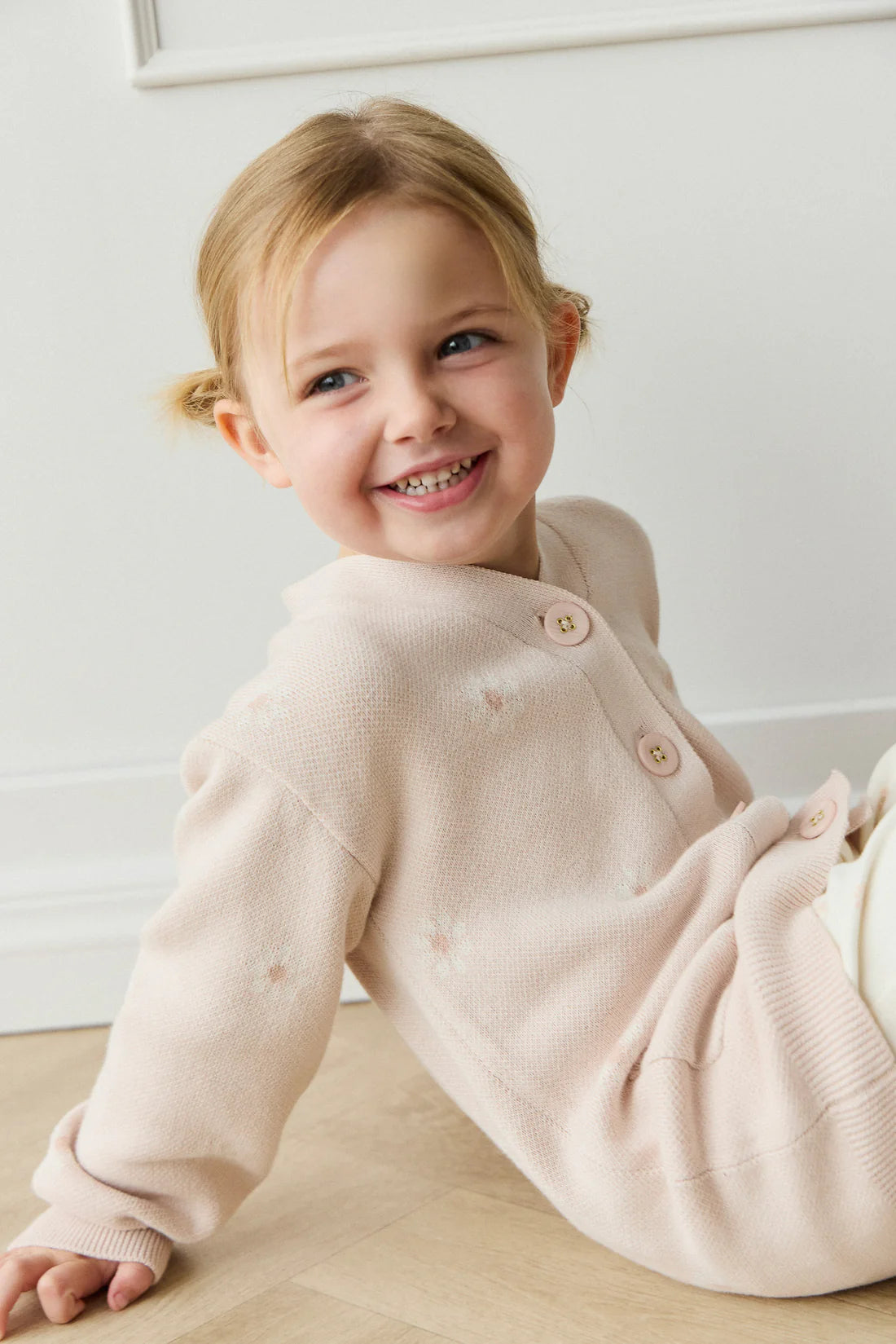 Aubrey Cardigan - Marguerite Jacquard | Jamie Kay