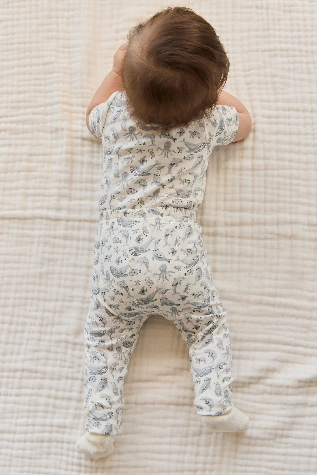 Organic Cotton Everyday Legging - Sea Life | Jamie Kay