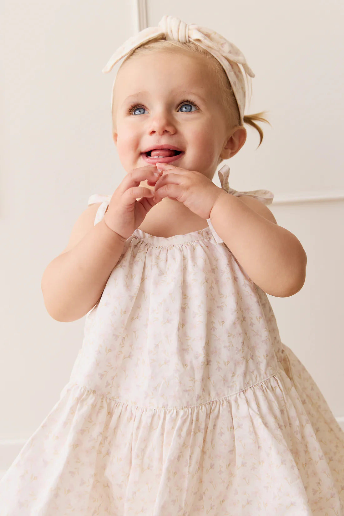 Organic Cotton Winnie Dress - Aries Mauve | Jamie Kay