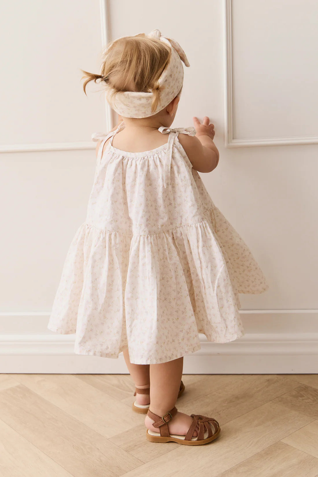 Organic Cotton Winnie Dress - Aries Mauve | Jamie Kay