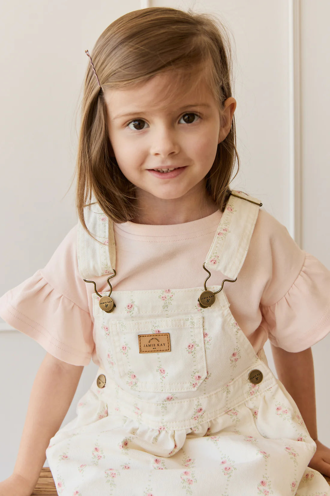 Norah Overall Dress - Rose Trail | Jamie Kay