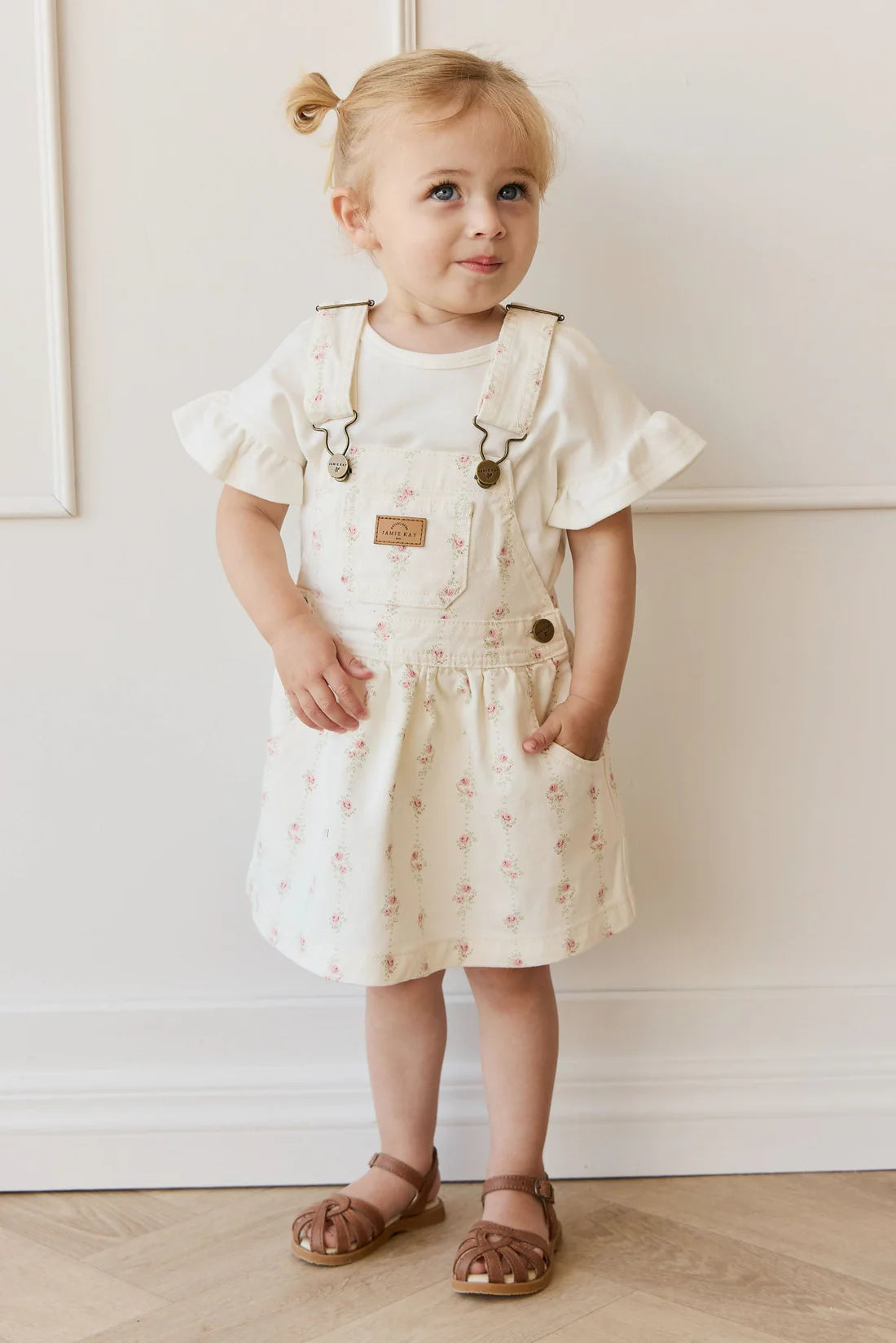 Norah Overall Dress - Rose Trail | Jamie Kay