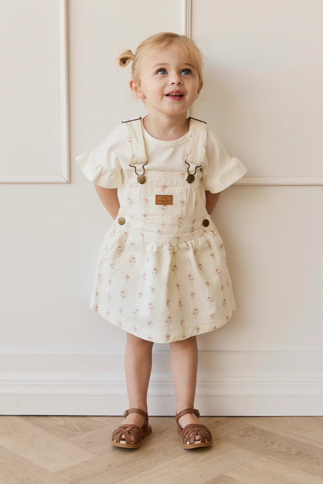 Norah Overall Dress - Rose Trail | Jamie Kay