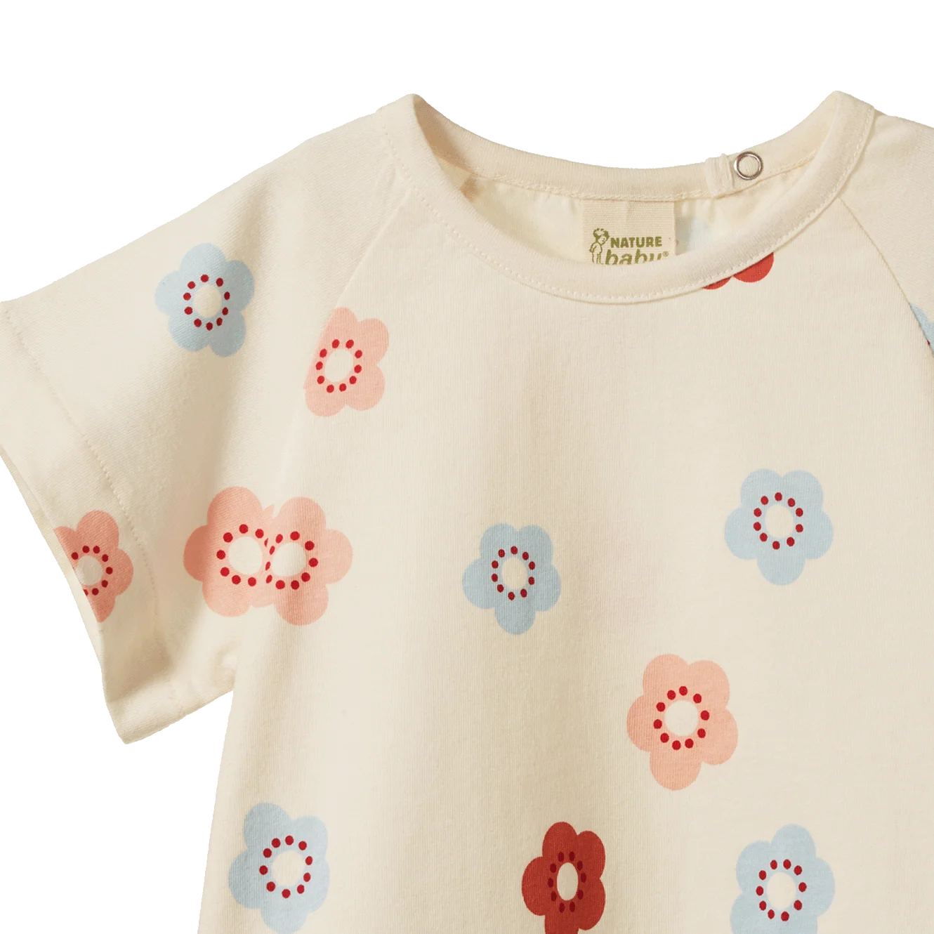 JUNIPER TEE - Flora Stamp Print | Nature Baby