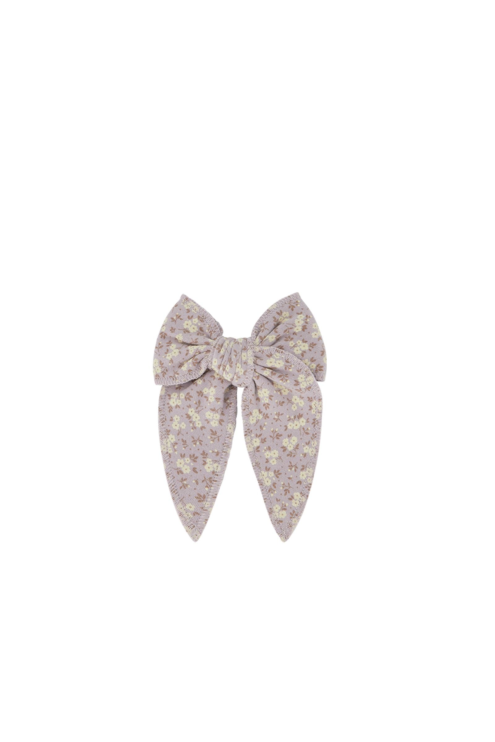 Organic Cotton Bow - Rosalie Field Raindrop | Jamie Kay