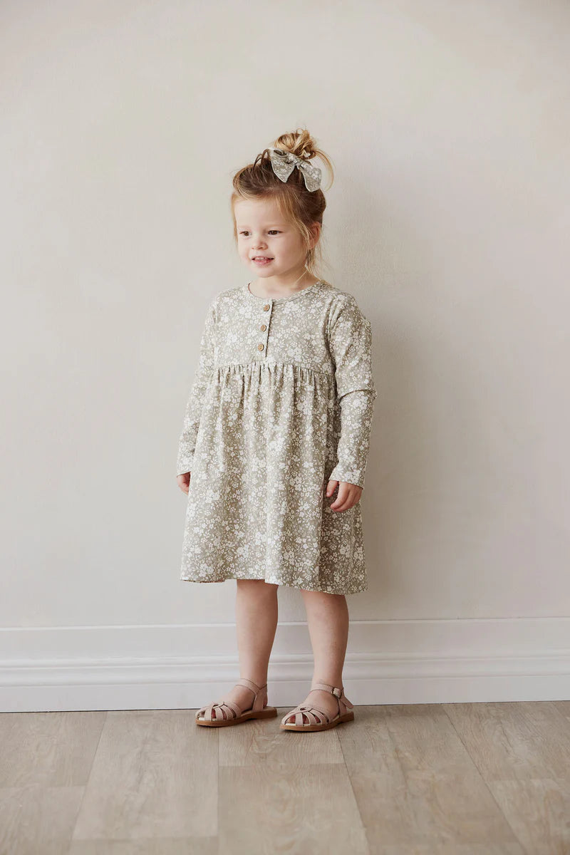 Bridget Dress - Pansy Floral Mist | Jamie Kay