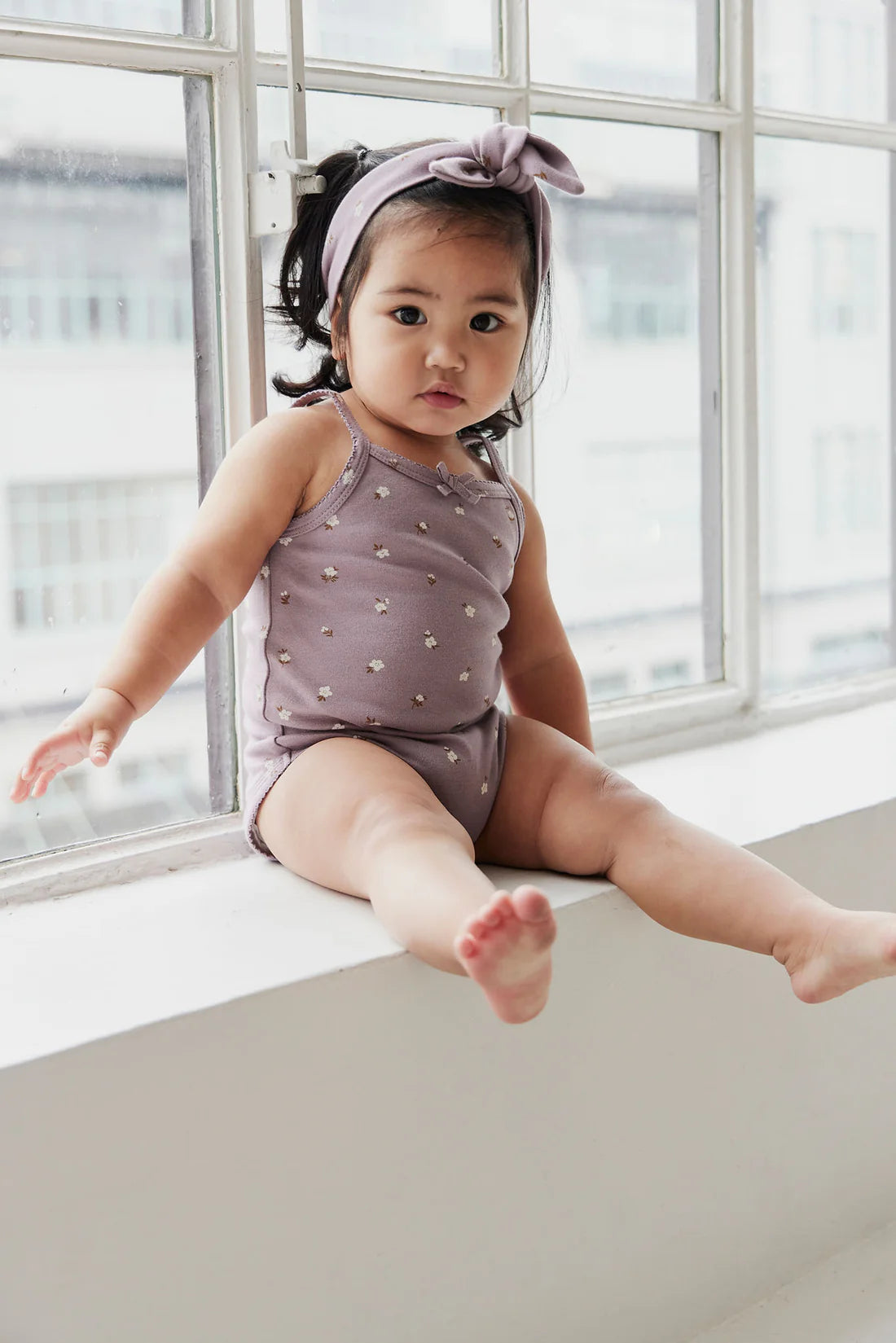 Organic Cotton Headband - Goldie Quail | Jamie Kay