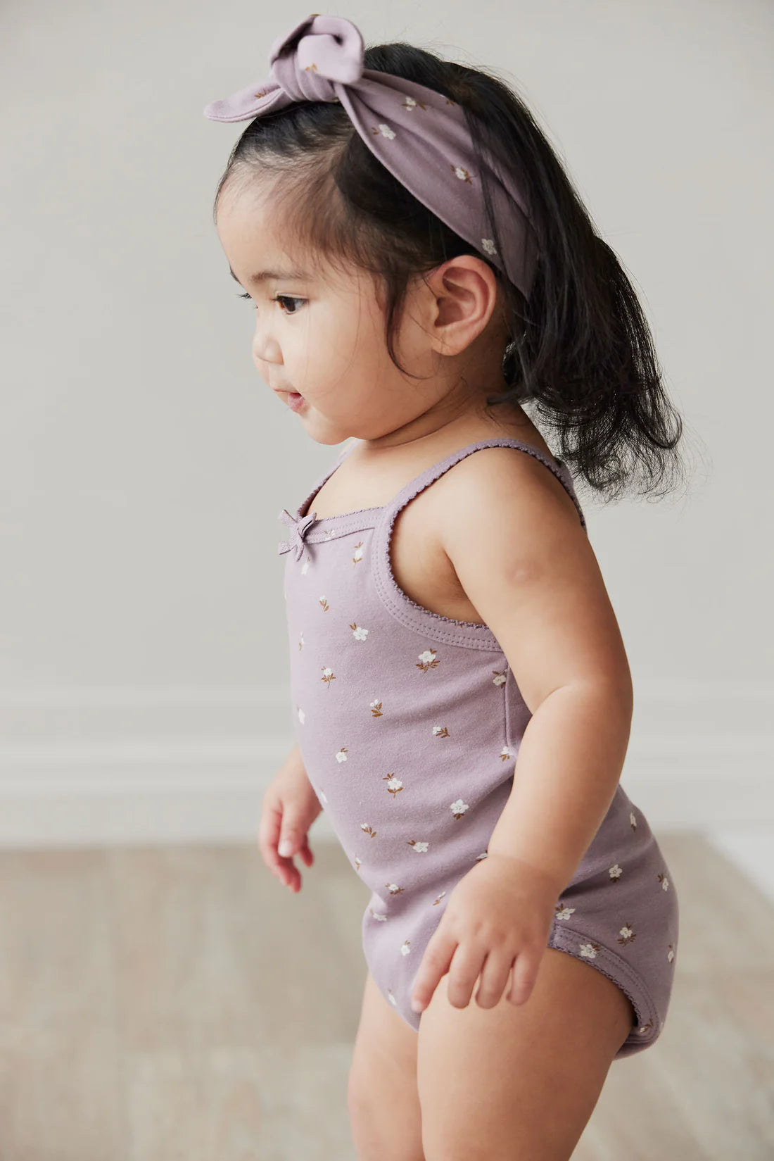 Organic Cotton Headband - Goldie Quail | Jamie Kay