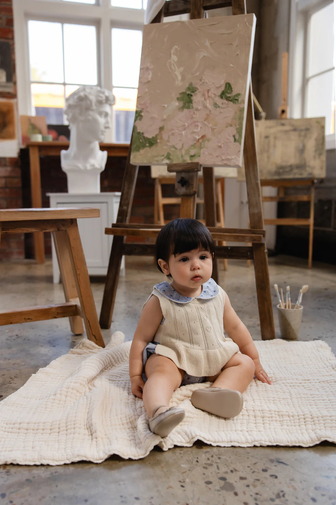 Antonia Top - Vanilla | Jamie Kay