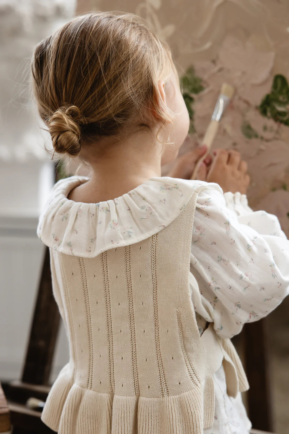 Antonia Top - Vanilla | Jamie Kay