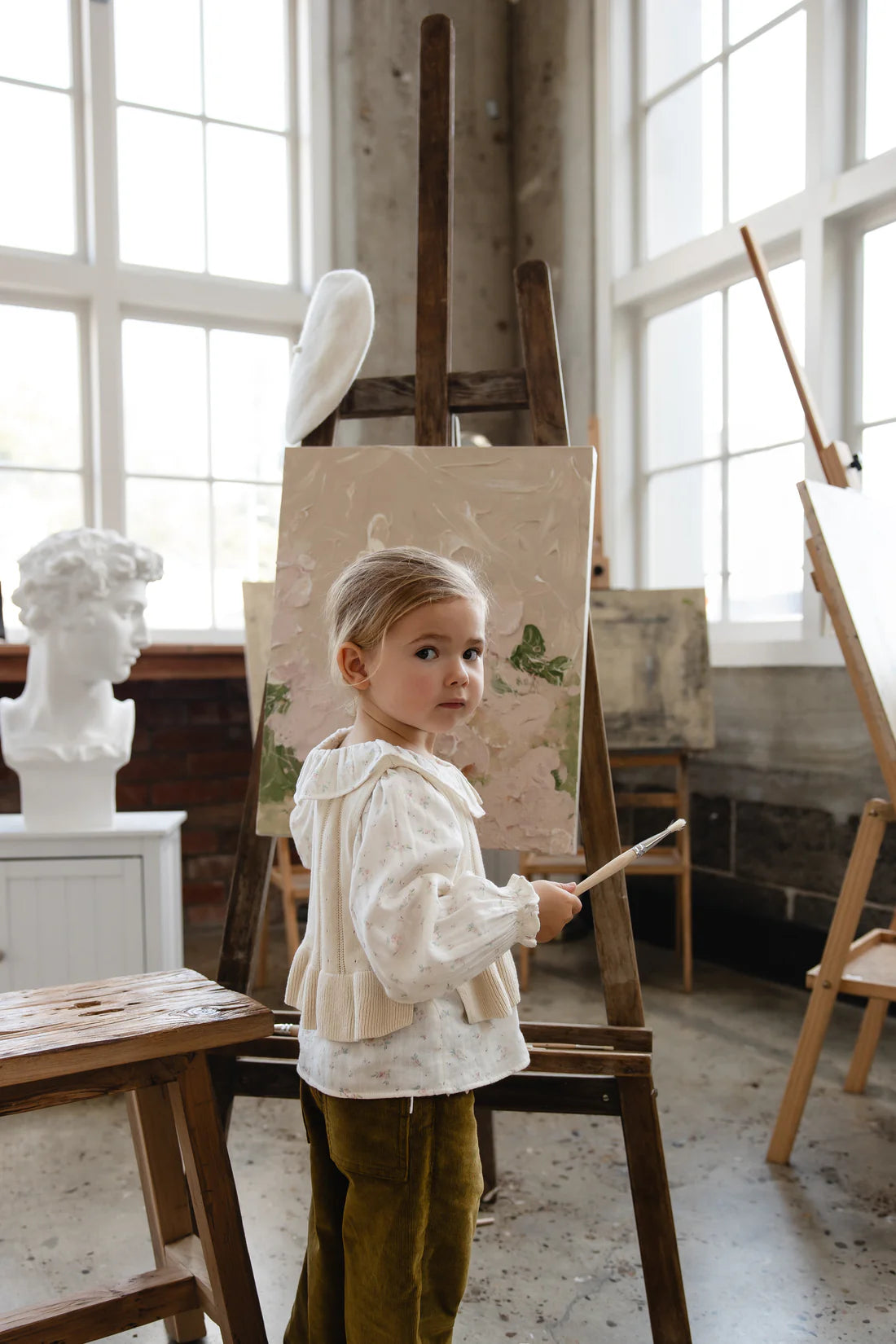 Antonia Top - Vanilla | Jamie Kay