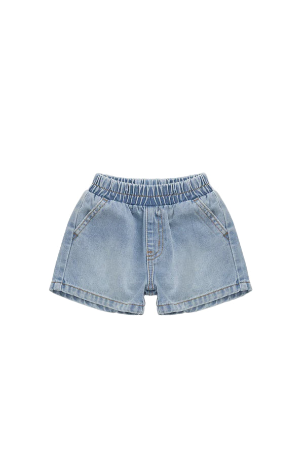 Reid Denim Short |  Antique Blue | Jamie Kay