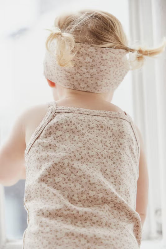 Organic Cotton Singlet - Rosalie Fields | Jamie Kay