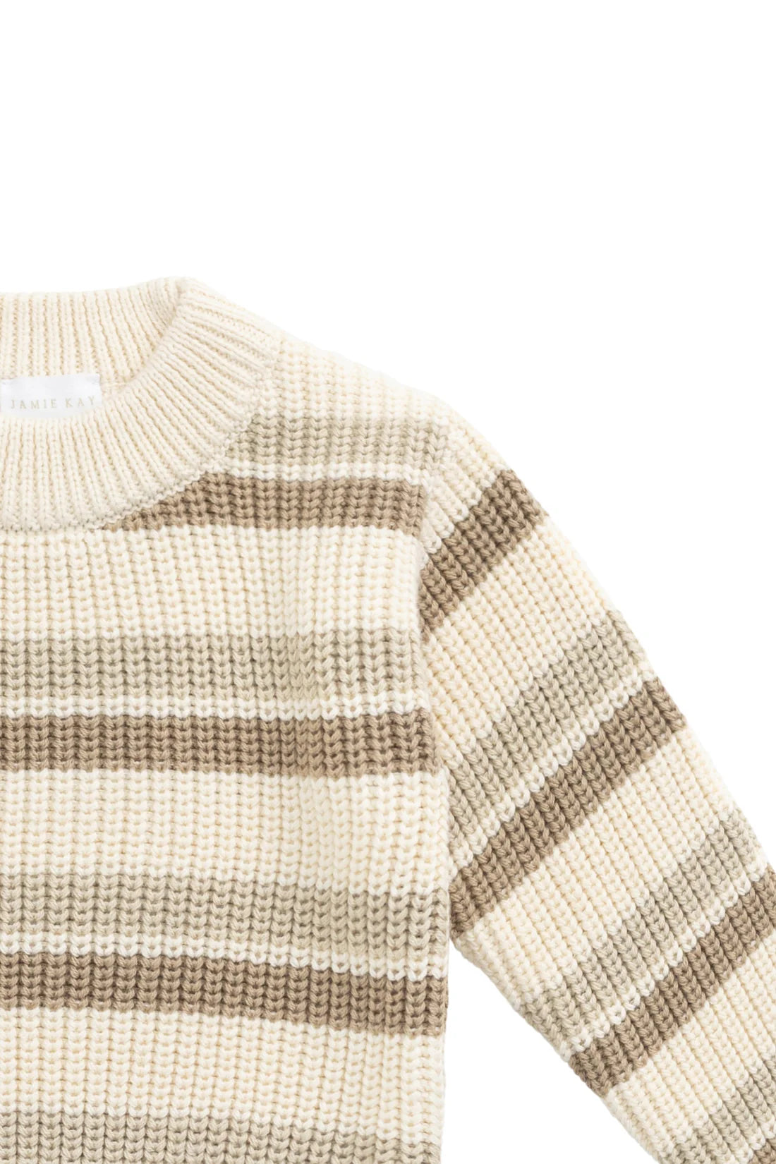 Leon Knit Jumper - Jacapo Stripe | Jamie Kay