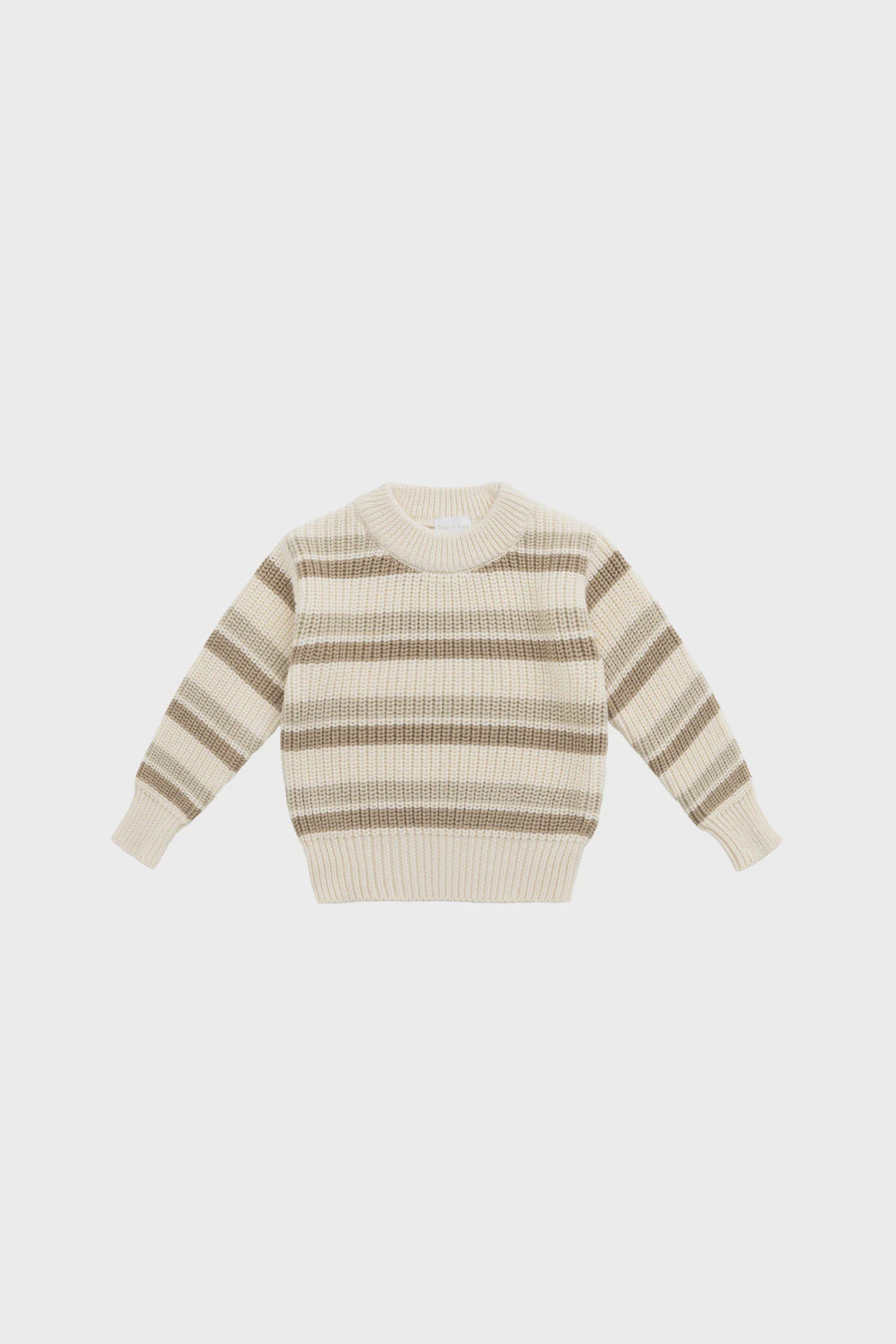 Leon Knit Jumper - Jacapo Stripe | Jamie Kay