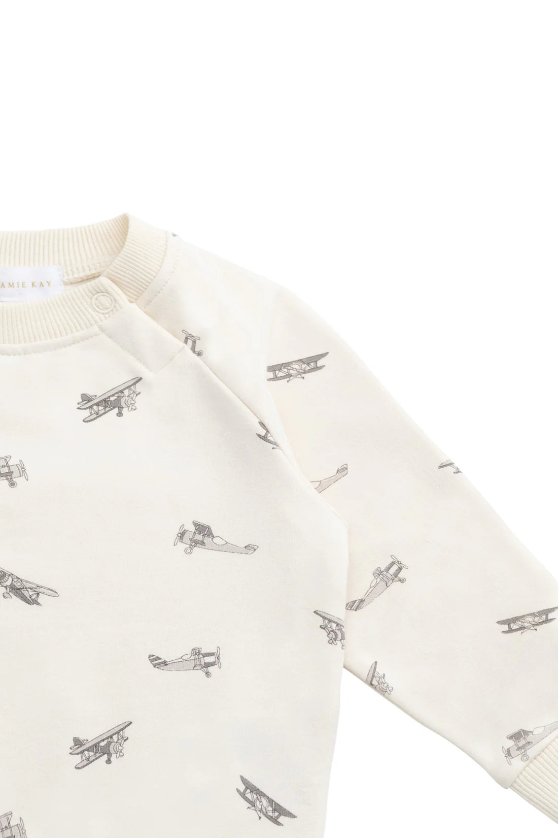 Organic Cotton Tao Sweatshirt - Avion Oat | Jamie Kay