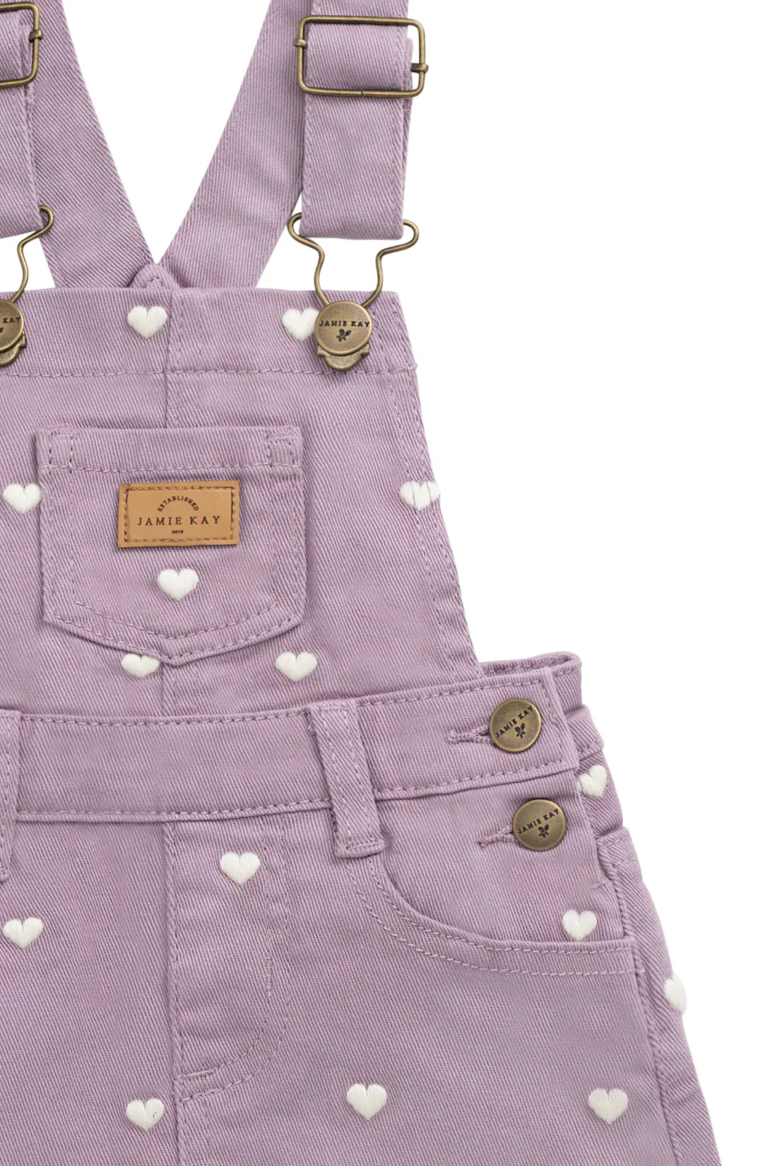 Overall Dress - Petite Heart Melody |Jamie Kay