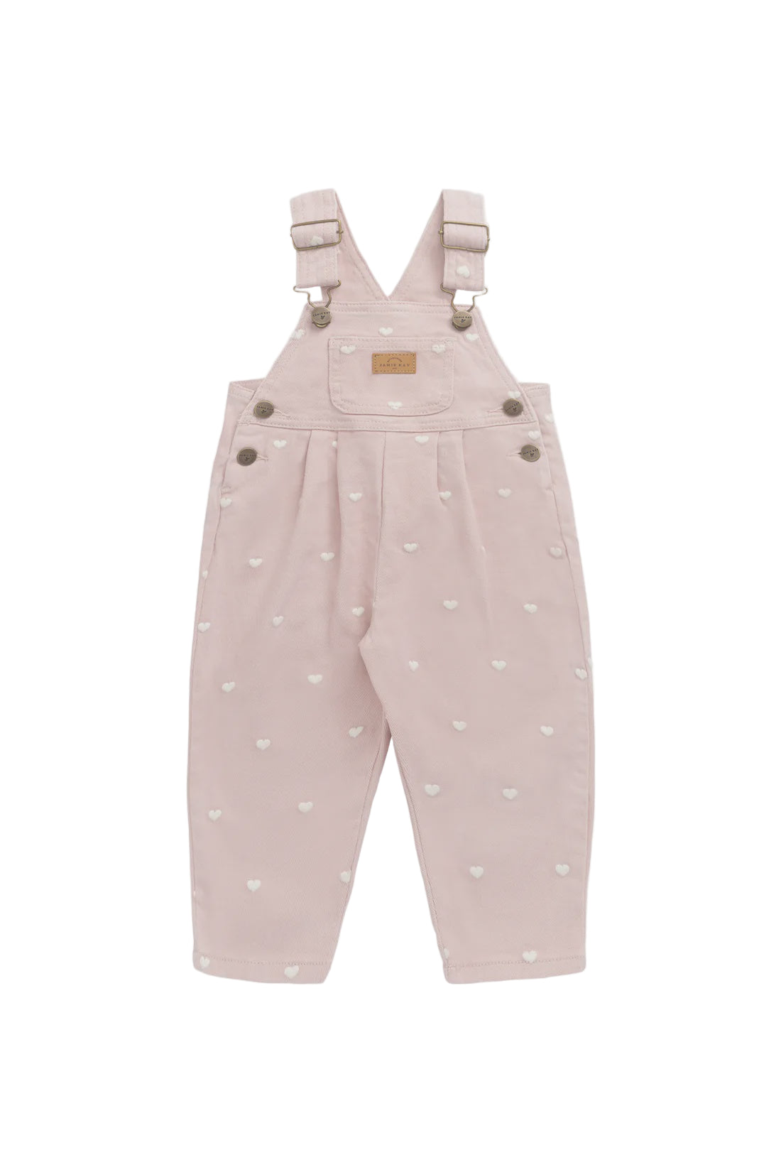 Blair Overall - Petite Heart Peach | Jamie Kay
