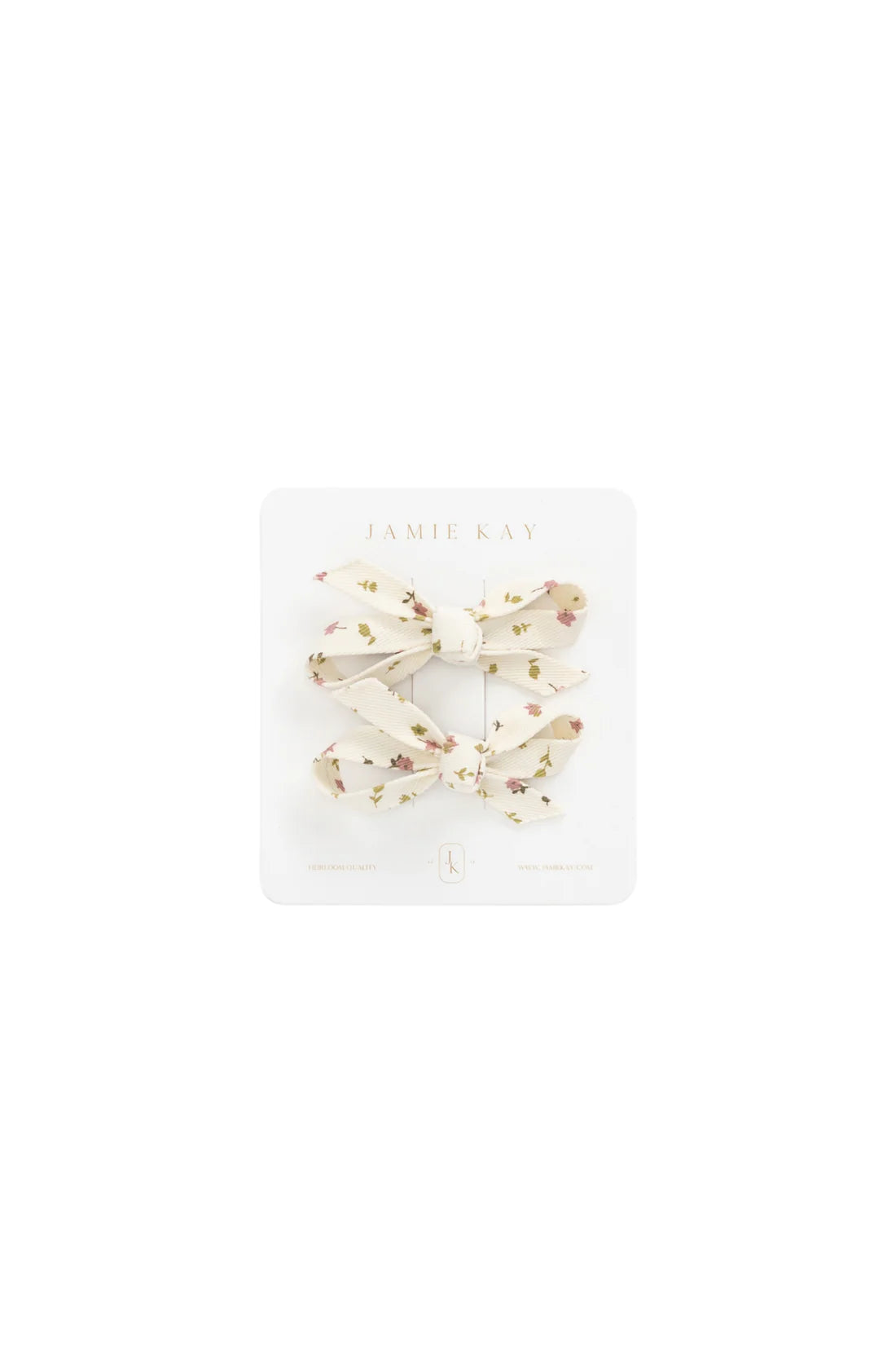 Charlotte Hair Clip Set - Vanilla Pink | Jamie Kay