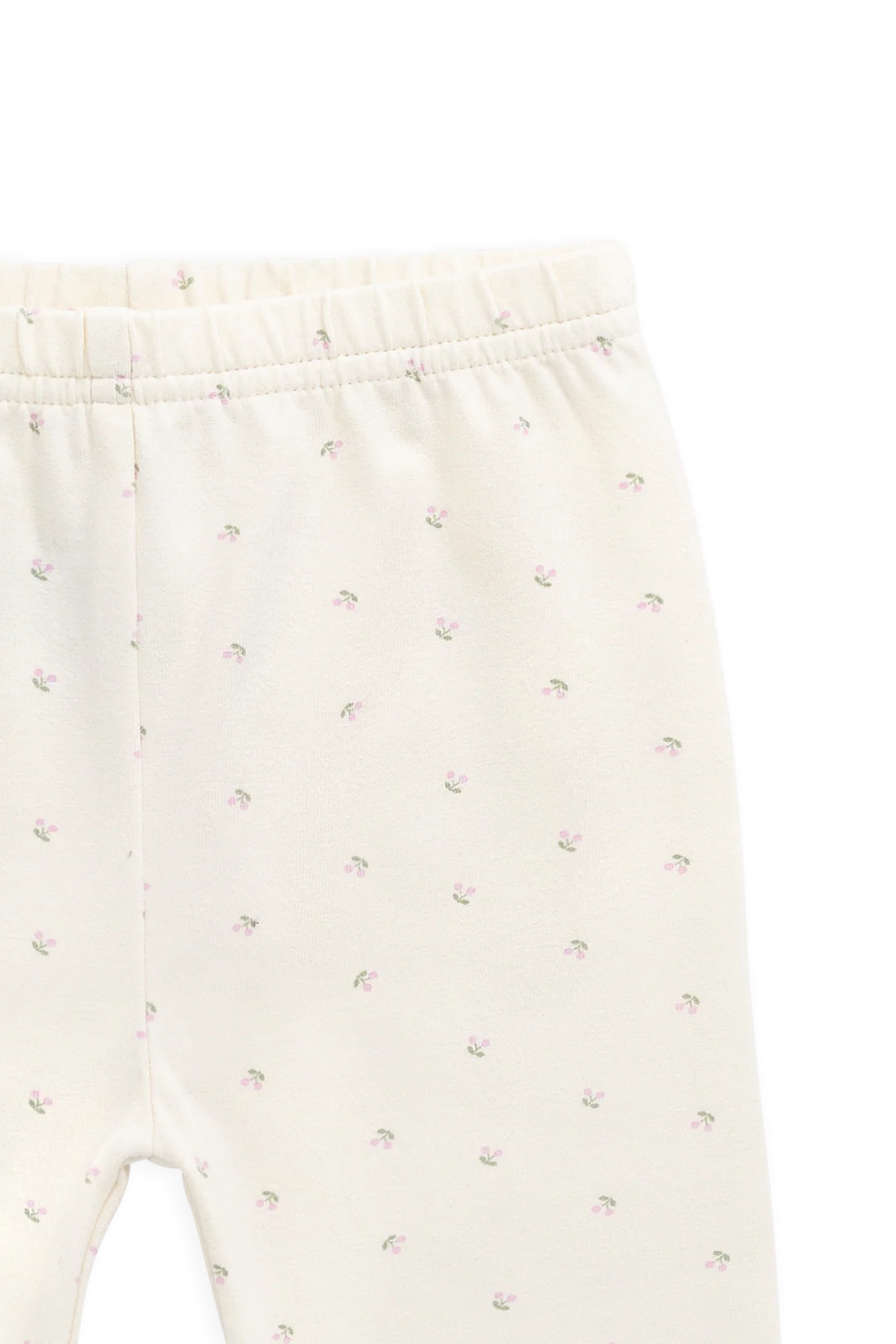 Organic Cotton Everyday Legging - Ditsy Cherries | Jamie Kay