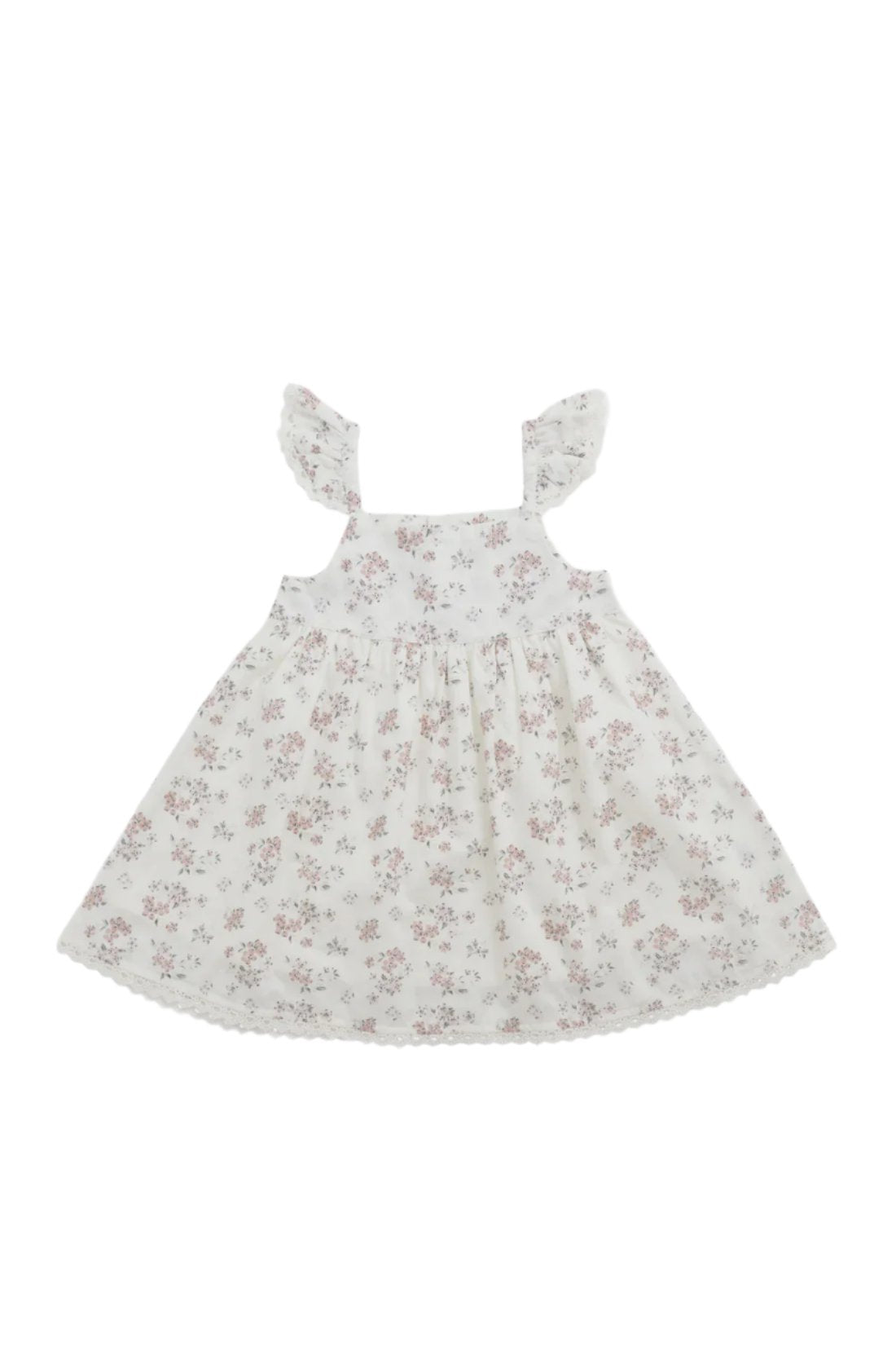 Organic Cotton Elodie Dress - Selena Blush | Jamie Kay