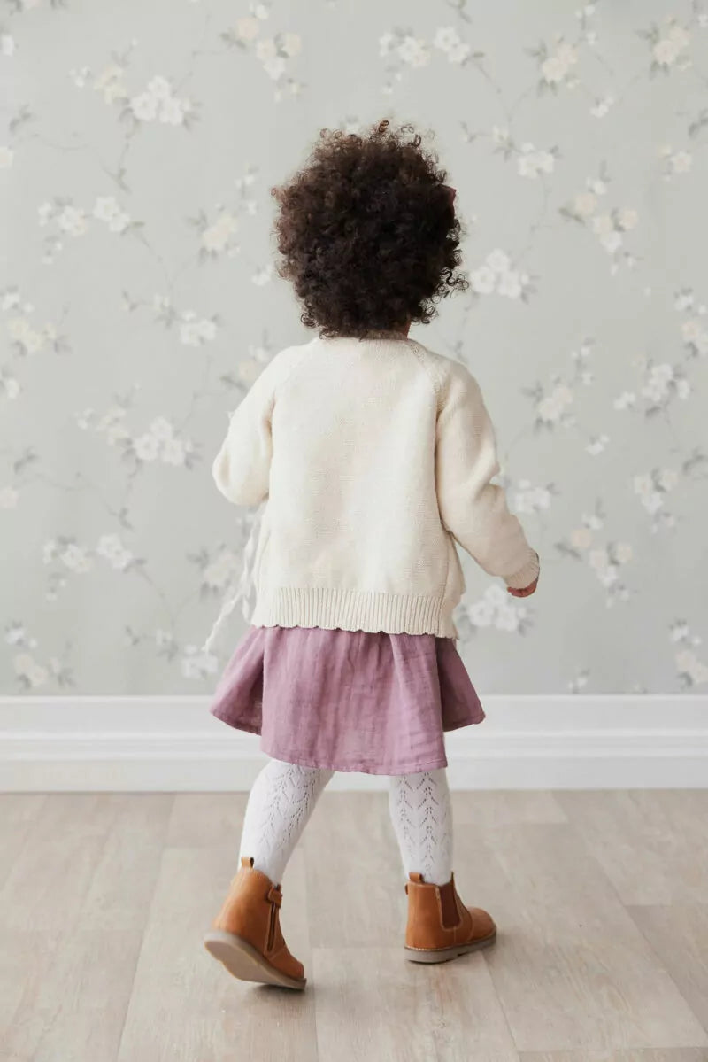 Zoe Cardigan - Light Oatmeal Marle | Jamie Kay