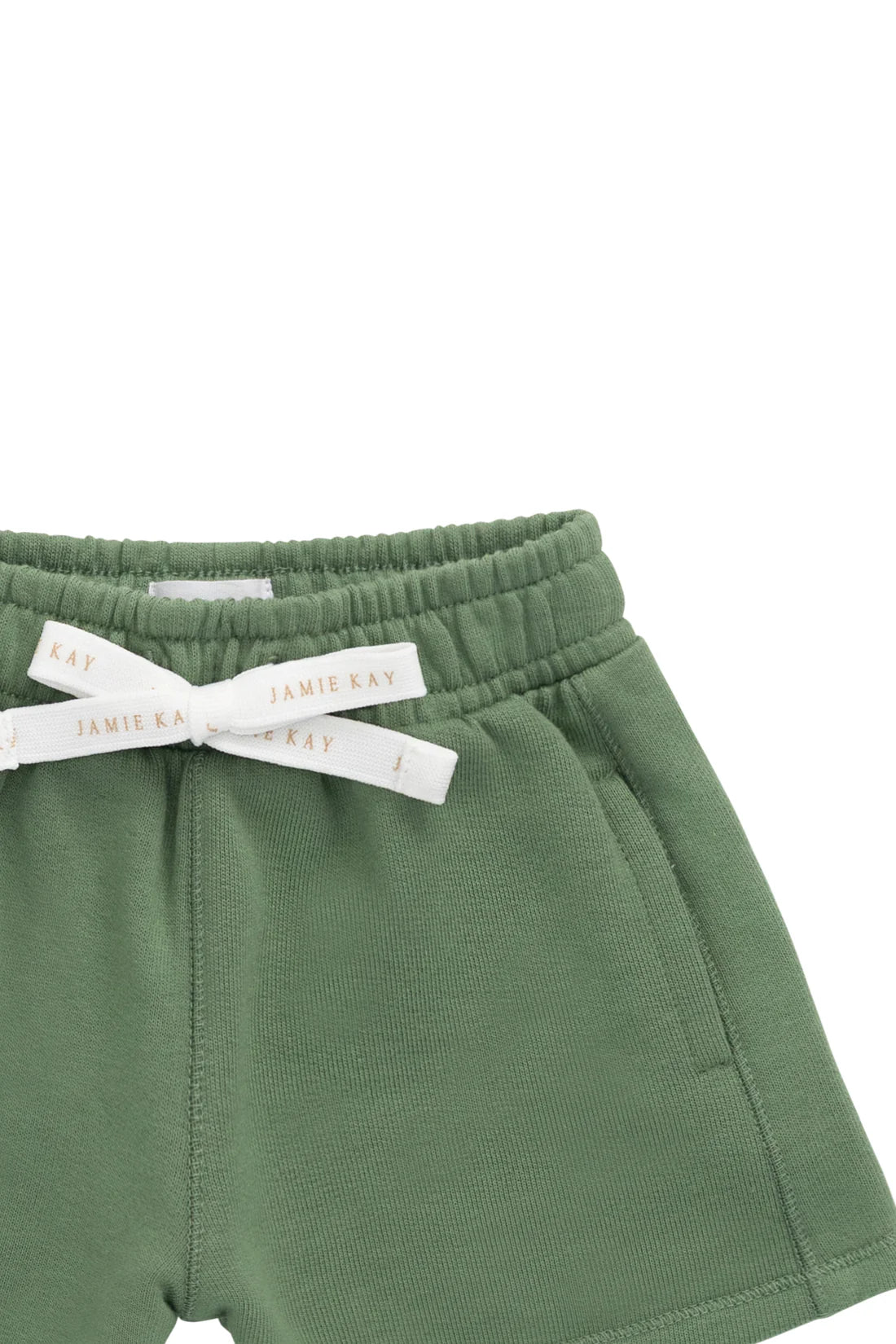 Organic Cotton Jalen Short - Snow Pea | Jamie Kay