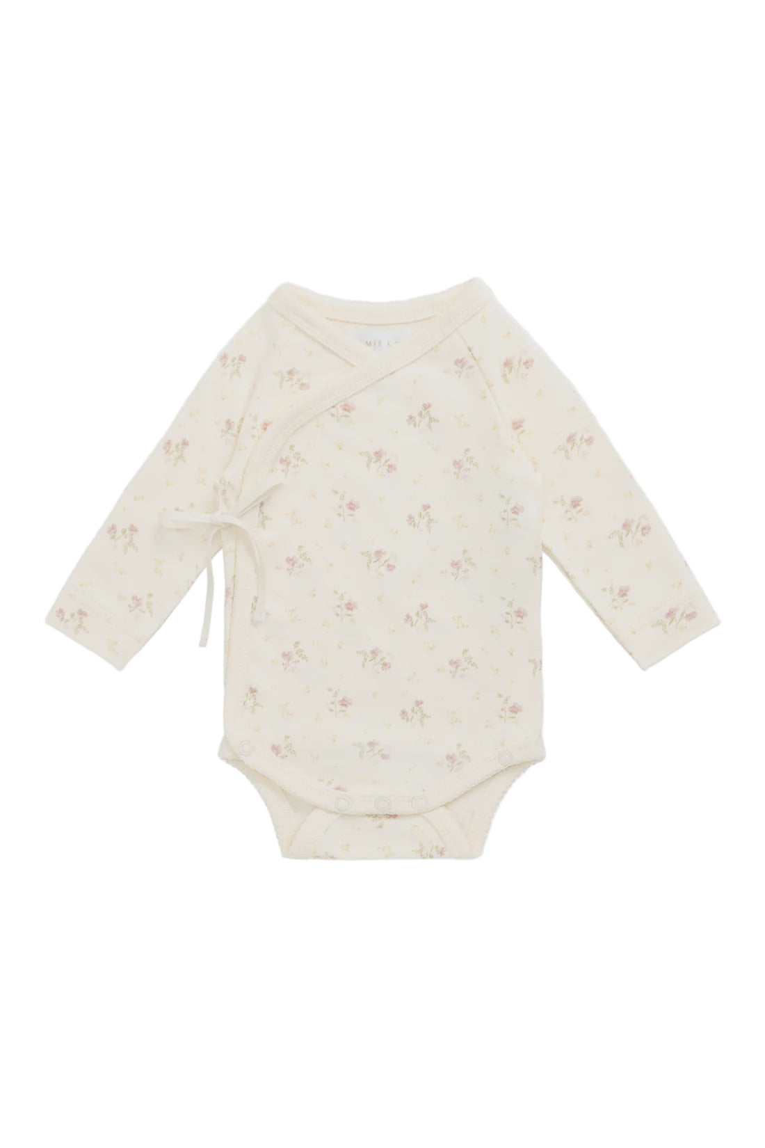 Organic Cotton Marina Bodysuit - Thelma Parchment | Jamie Kay