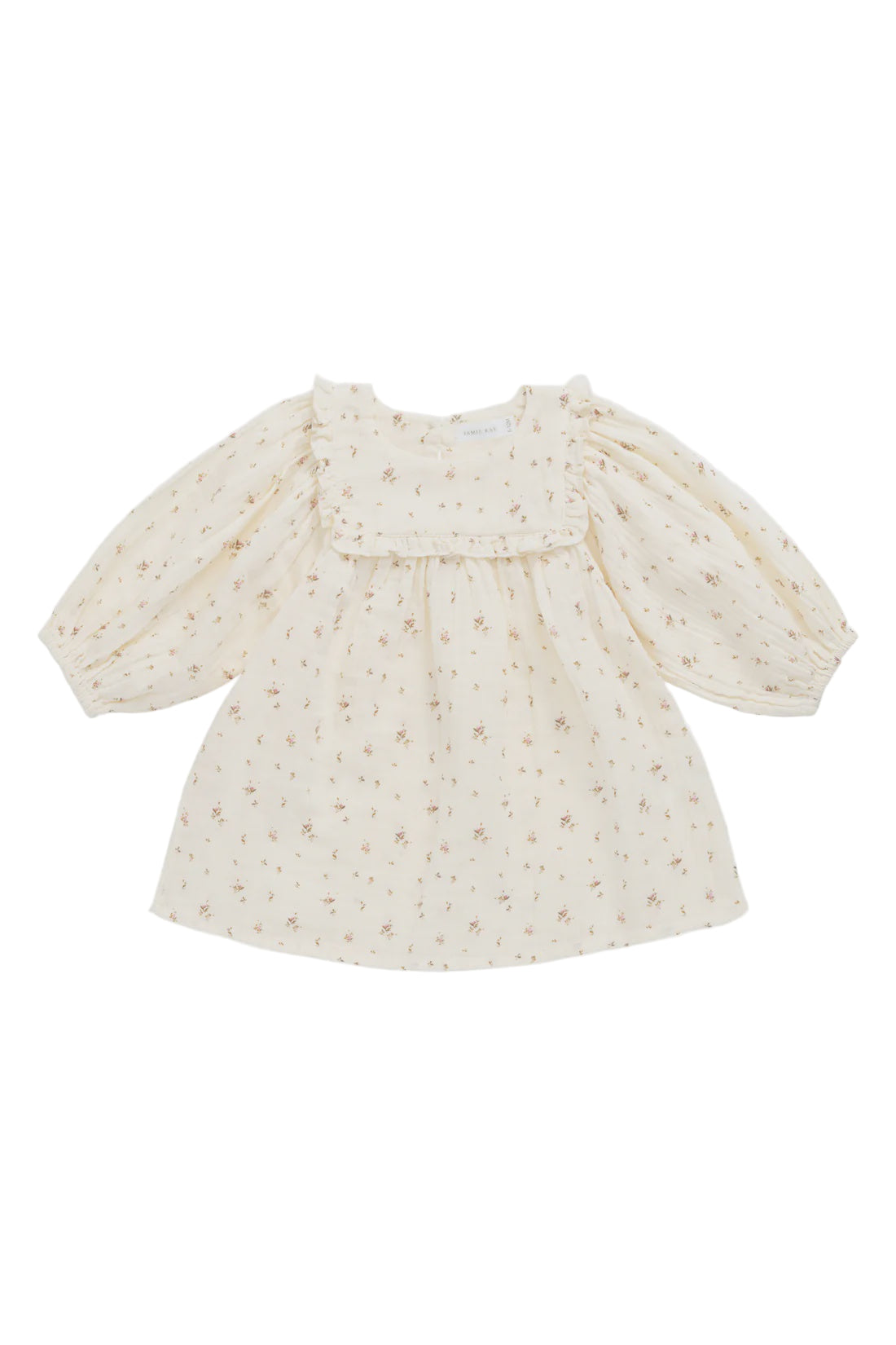 Organic Cotton Muslin Amira Dress - Dina Antique | Jamie Kay