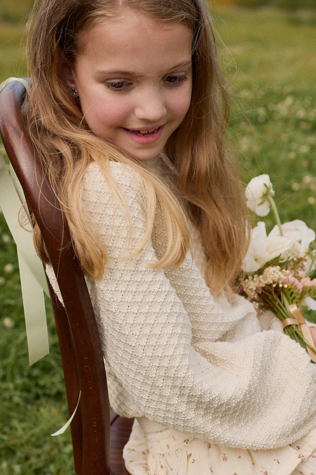 Harlow Jumper - Vanilla | Jamie Kay