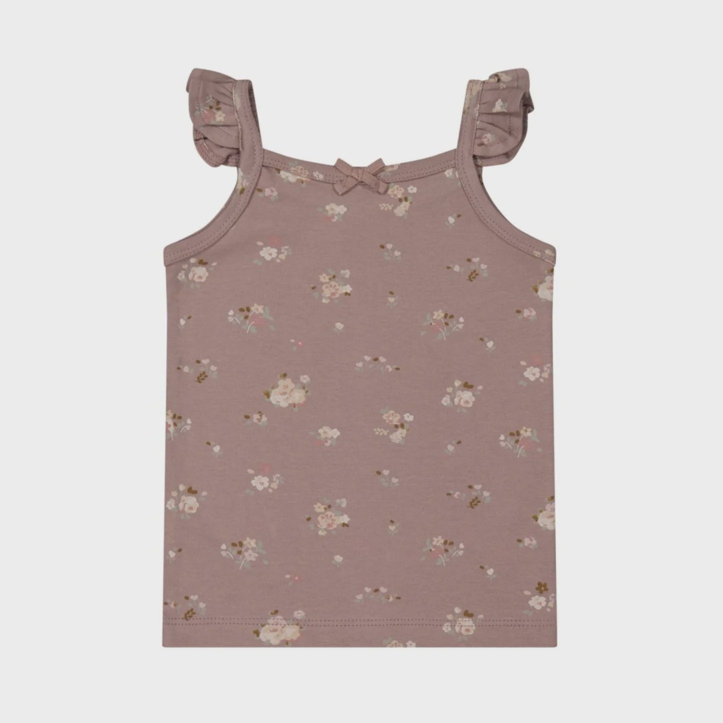 Organic Cotton Bettina Singlet - Petite Fleur Antler | Jamie Kay