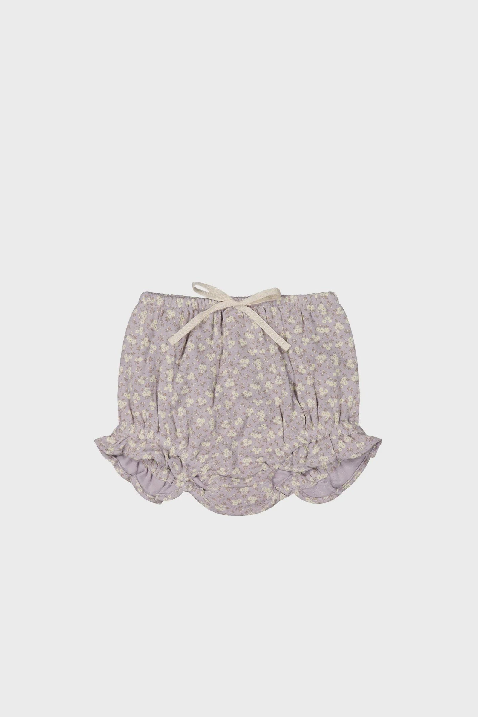 Organic Cotton Frill Bloomer - Rosalie Fields Raindrops | Jamie Kay