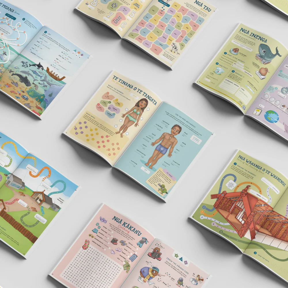 Māori Activity Book - He Puka Ngohe | Tikitibu