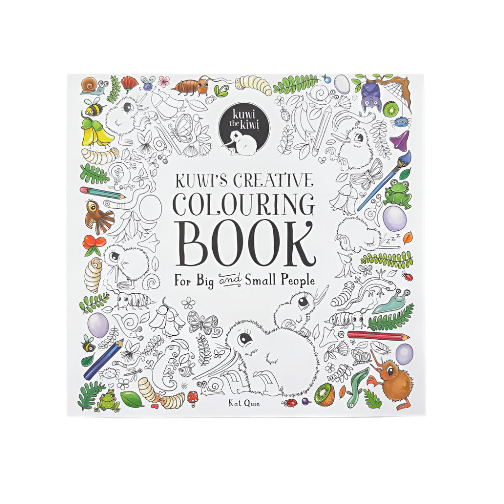 Kuwi's Creative Colouring Book | Tikitibu