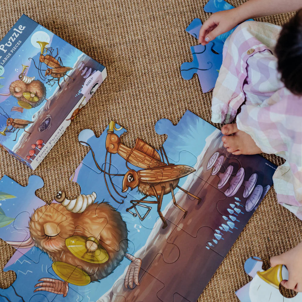 Puzzle - Kuwi's Huhu Harmony - 24  Piece | Tikitibu