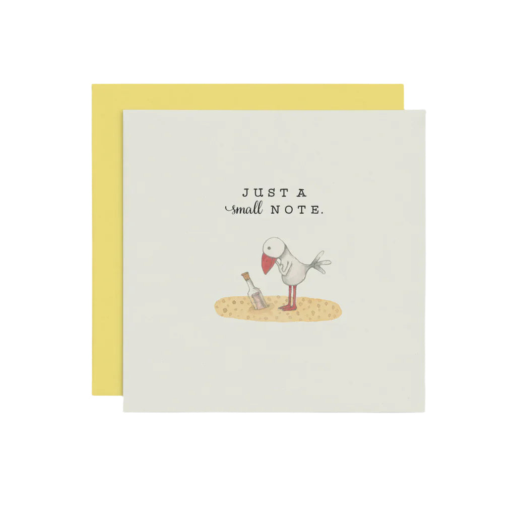 Just a Small Note - Card | Twigseeds