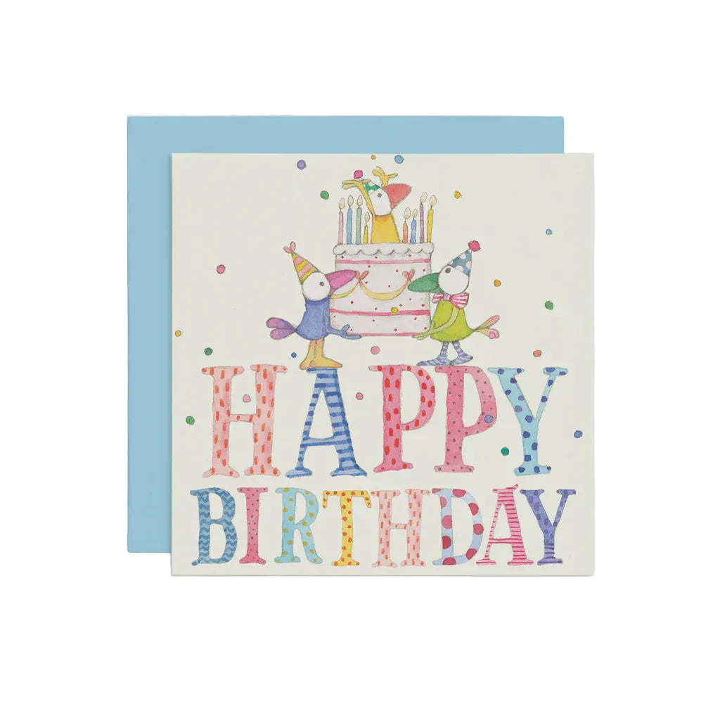 Happy Birthday (Cake) - Birthday Card | Twigseeds