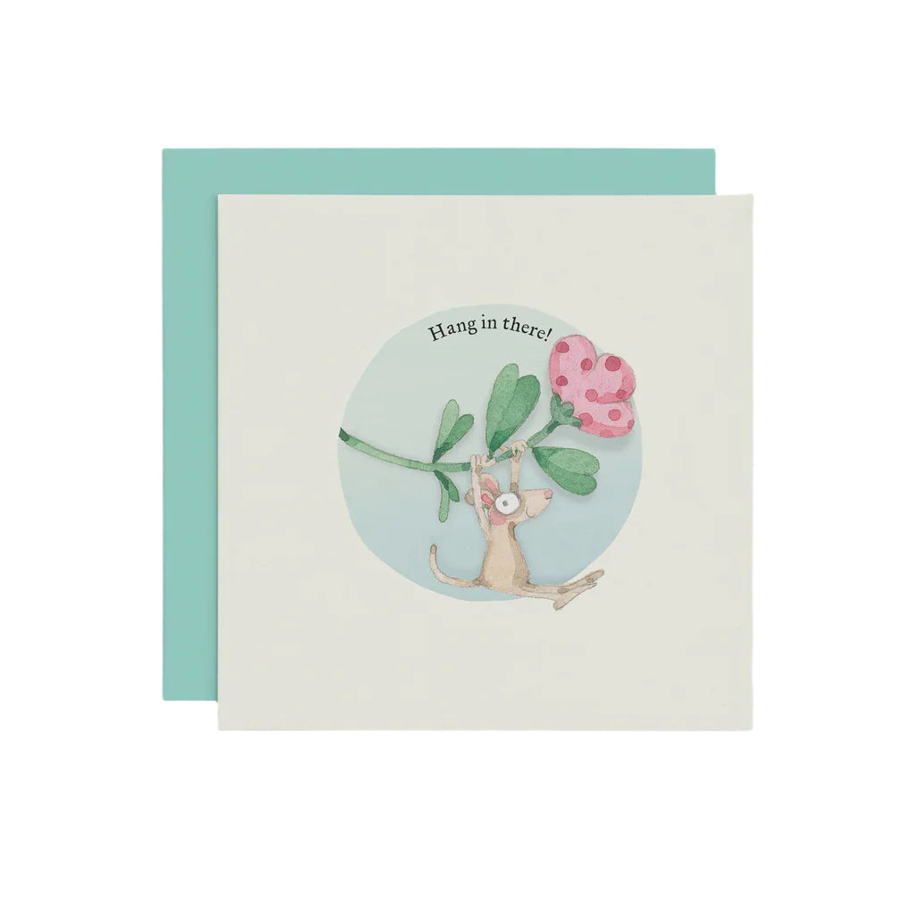 Hang in There (Mouse) - Card | Twigseeds