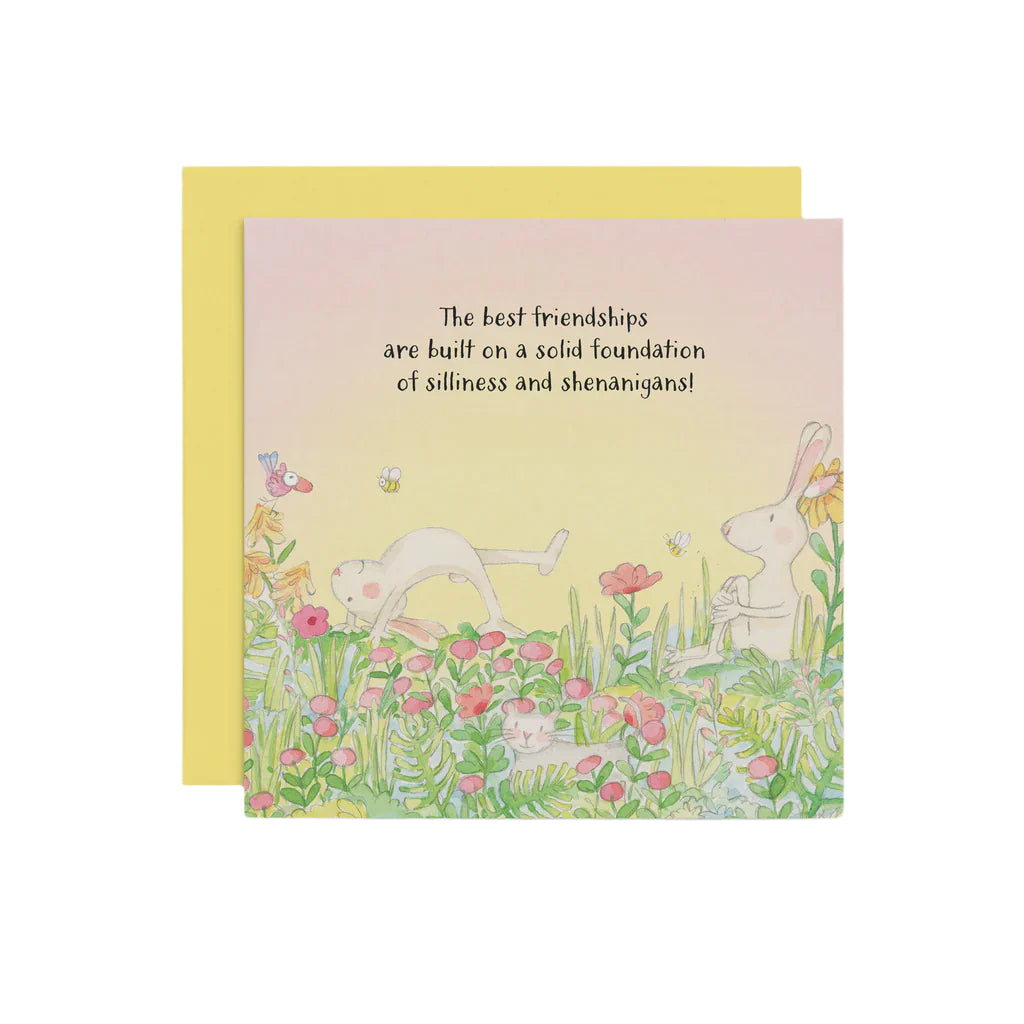 The best friendships - Twigseeds Greeting Card