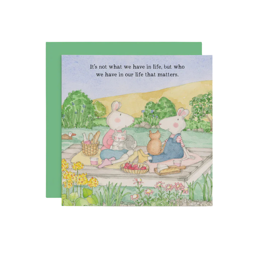 It's Not What We Have - Card | Twigseeds