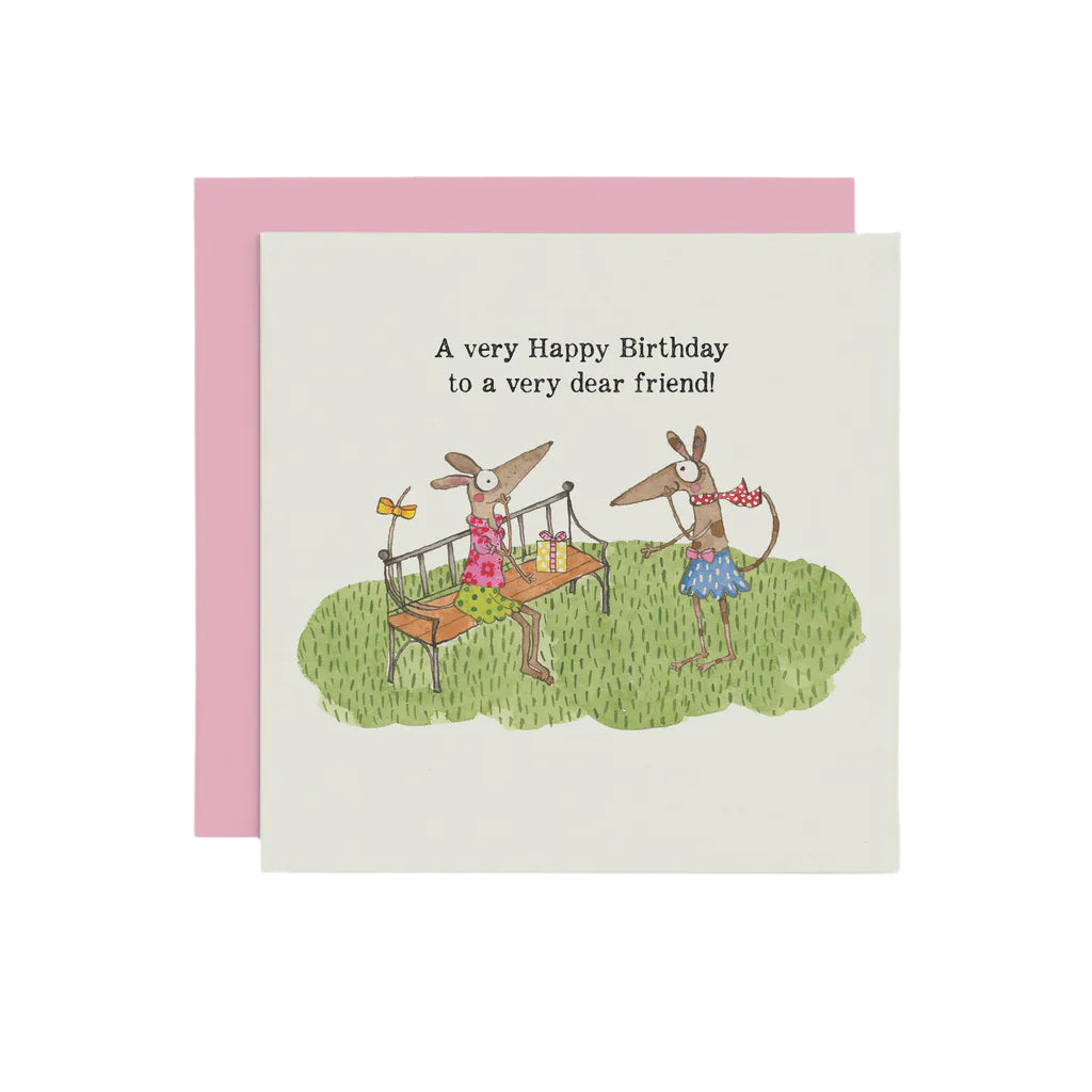 To a Very Dear Friend - Birthday Card | Twigseeds