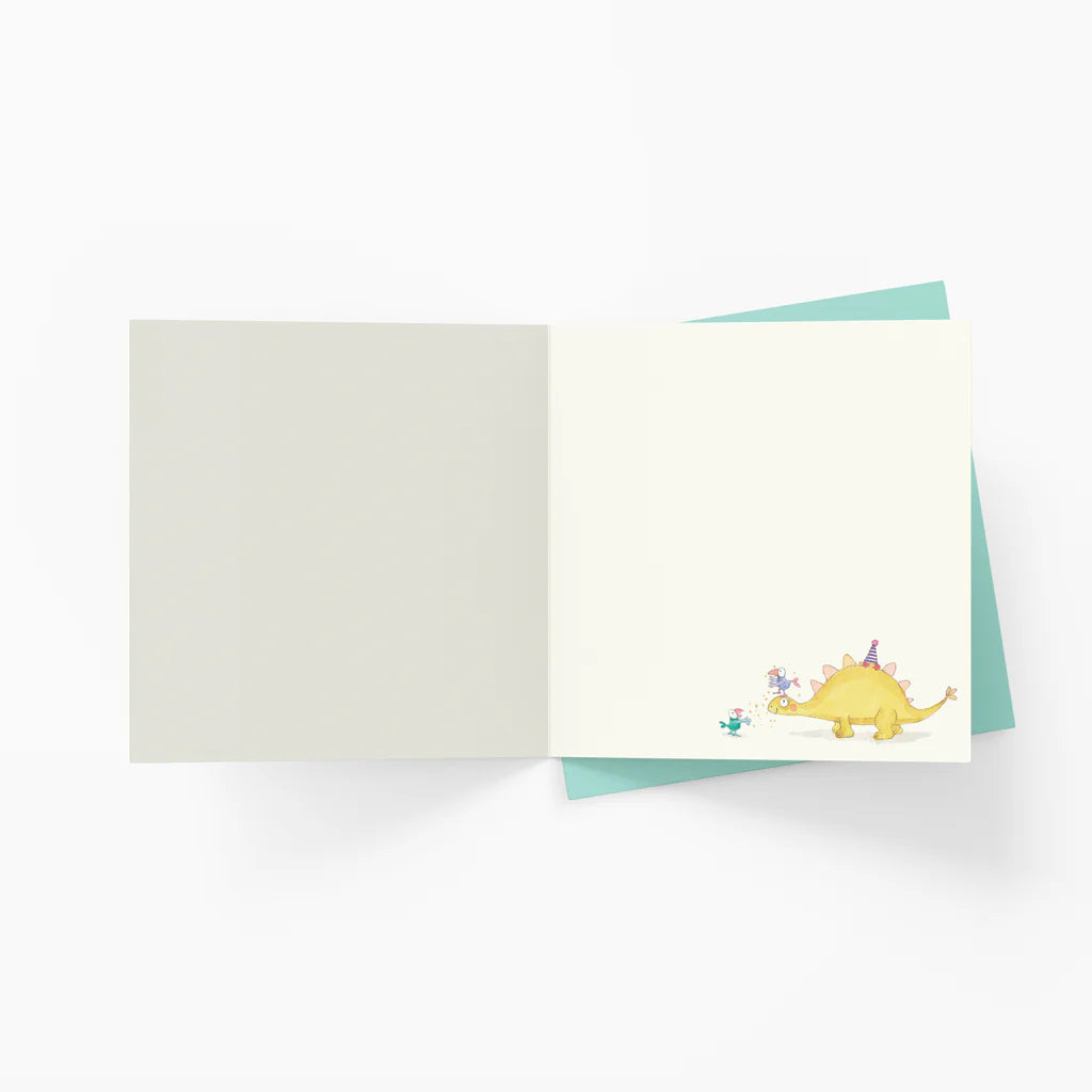 Happy birthday. You are dino-mite! - Twigseeds Birthday Card