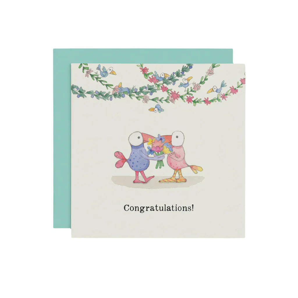 Congratulations (Bunting) - Card | Twigseeds