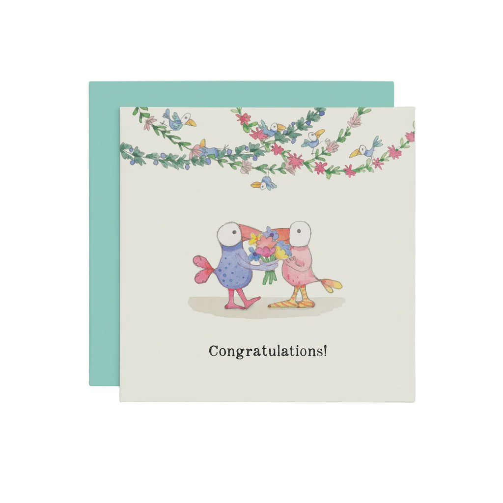 Congratulations (Bunting) - Card | Twigseeds