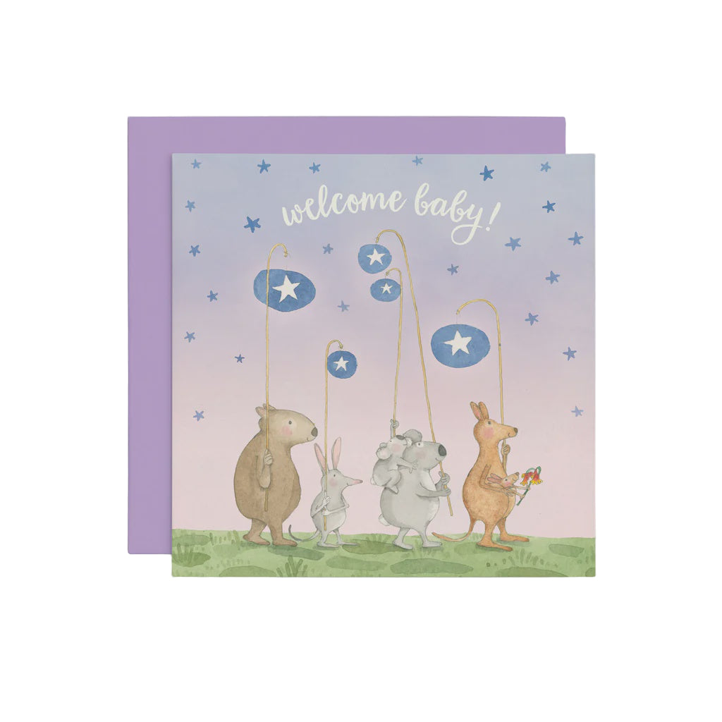 Welcome Baby - Card | Twigseeds