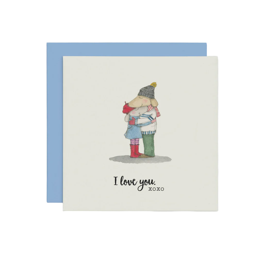 I love You (Hug) - Card | Twigseeds